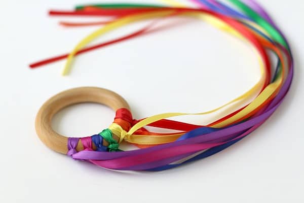 Handmade Baby Ribbon Ring
