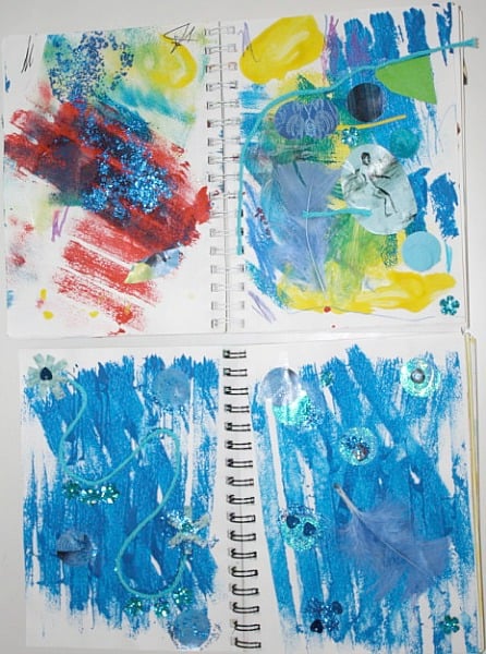 Parent-Child Art Journals
