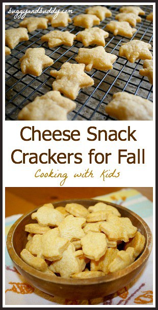 Cheese Snack Crackers for Fall~ Buggy and Buddy