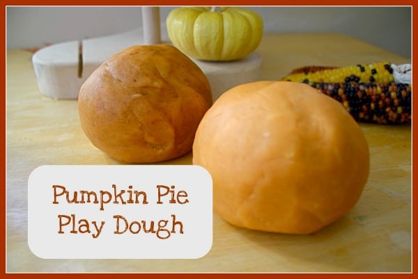 pumpkin pie playdough recipe
