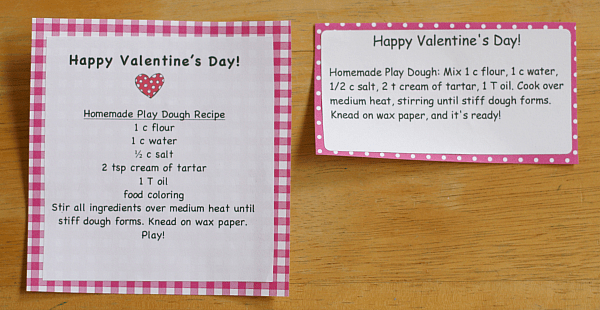 Play Dough Valentine Printables~ Buggy and Buddy