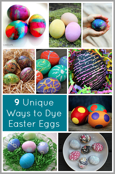 9 Unique Ways to Dye Easter Eggs