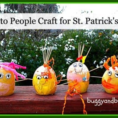 Potato People Craft for St. Patrick’s Day