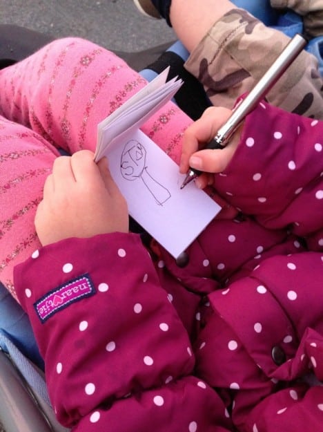 Sketching on a Walk