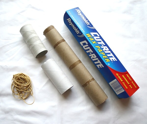 Materials for Homemade Kazoo