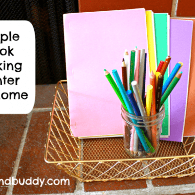 Encouraging Creativity in Writing with a Simple Book Making Center