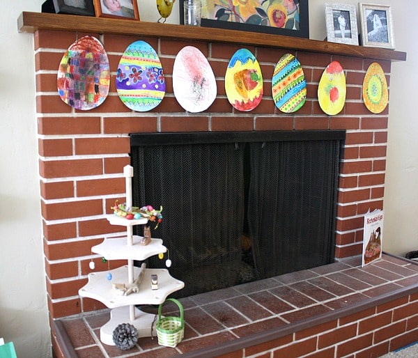 Easter Craft for Kids: Oil Pastel & Watercolor Eggs Based on the Story, Rechenka's Eggs