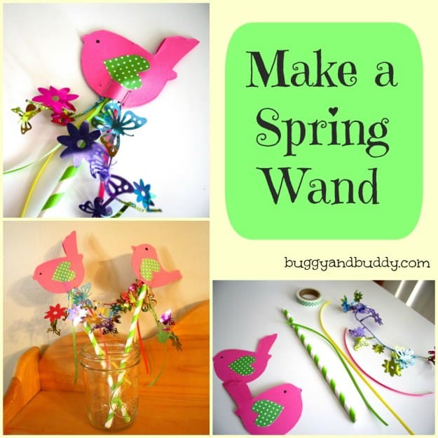 make a spring wand