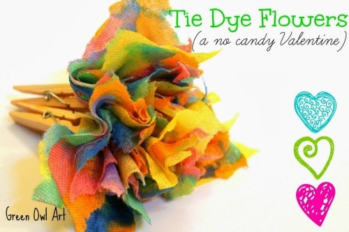 Tie Dye Flowers