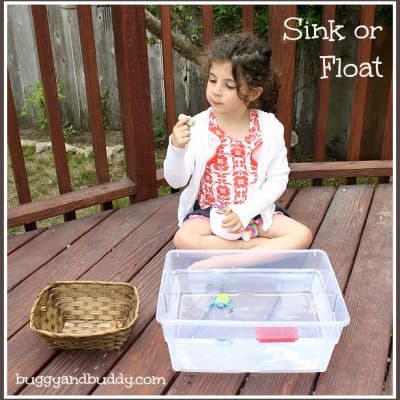 Science for Kids: Sink or Float (with Free Printable)
