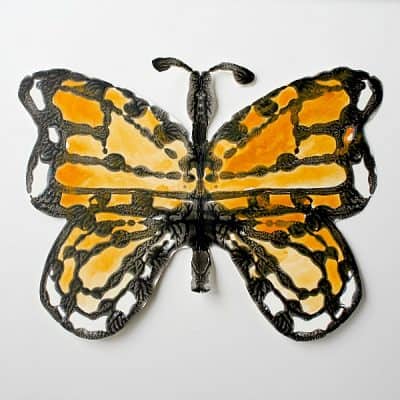 Monarch Butterfly Symmetry Art for Kids