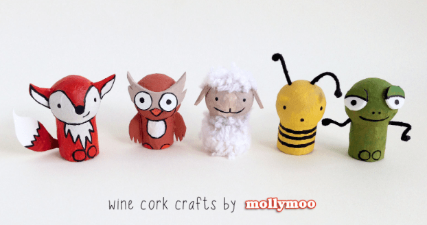 Wine Cork Crafts: Pocket Pal Animals~ MollyMoo