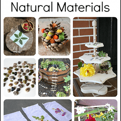8 Simple Ways for Children to Create with Natural Materials
