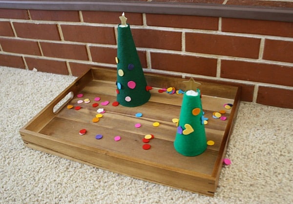 Felt Christmas Tree Activity for Kids