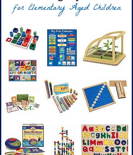 Toy Gift Guide: Over 20 Learning Toys & Games for Elementary Aged Children~ Buggy and Buddy