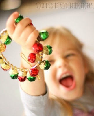 Christmas Discover Boxes & Jingle Bell Tambourines~ Nothing if Not Intentional