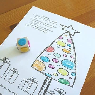 Free Printable Christmas Coloring Game