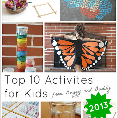 The Best Activities for Kids from Buggy and Buddy- 2013