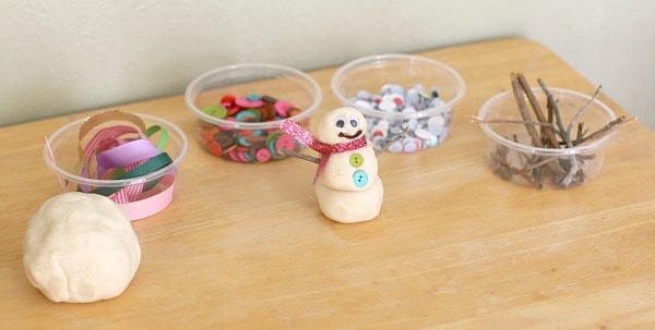 The Snowman Factory Invitation to Create (with Homemade Playdough)~ Buggy and Buddy