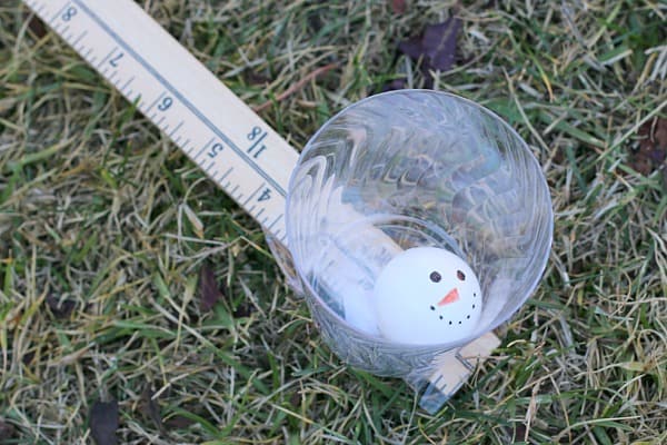 Launching Ping Pong Ball Snowmen with a Lever (Science for Kids)~ Buggy and Buddy