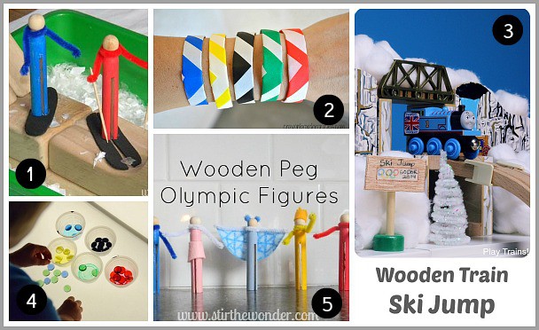 Olympic Themed Activities and Crafts for Kids