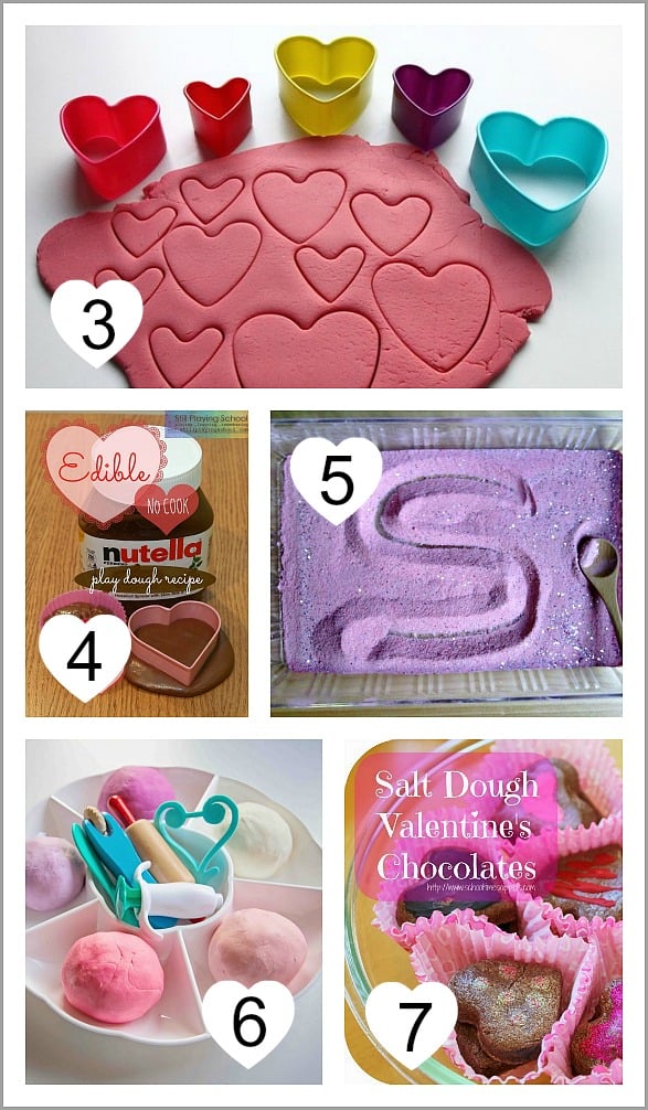 Valentine Themed Recipes for Play and Creating