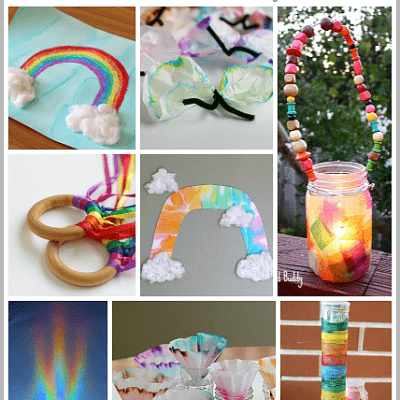 7 of Our Favorite Rainbow Crafts and Rainbow Learning Activities