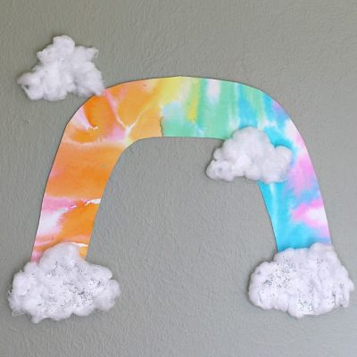 Rainbow Crafts: Unique Rainbow Art Project for Kids