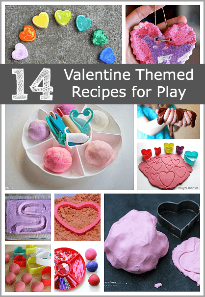 14 Valentine Themed Recipes for Play & Creating