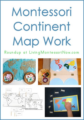 Continent Map Work