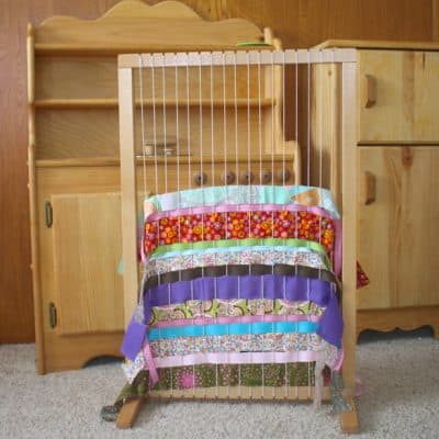 Weaving on a Family or Classroom Weaving Loom with Kids