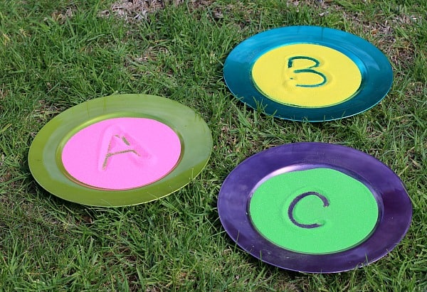 Spring Themed Sensory Play~ Spring Colored Sand Trays 