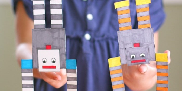 Science for Kids: Make a Balancing Robot! (FREE Printable)~ Buggy and Buddy