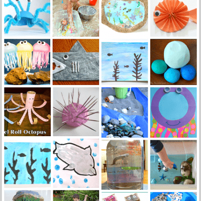 Over 20 Sea Animal Crafts and Activities for Kids