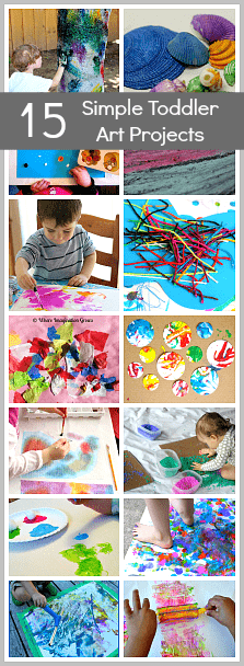 15 Simple Toddler Art Projects