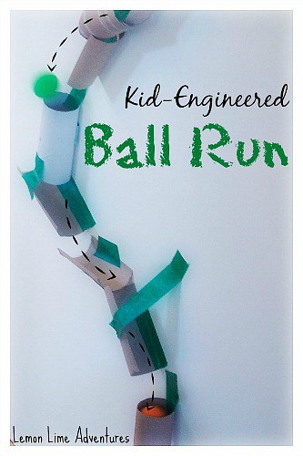 Kid-Engineered Marble Run
