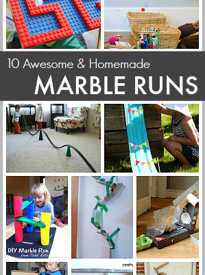 10+ Awesome Homemade Marble Runs
