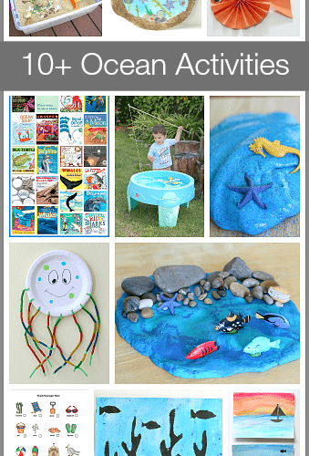 Over 10 Unique & Fun Ocean Activities for Kids (sensory play, math, literature and more!)~ Buggy and Buddy