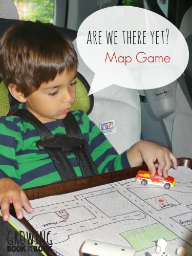 Are we there yet? Map Game for Kids