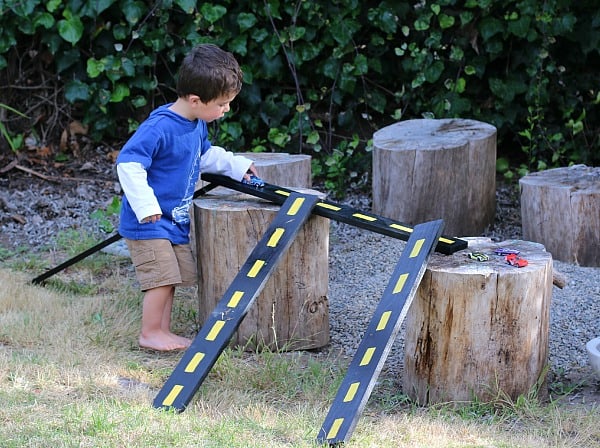 Diy Wooden Roads And Ramps For Toy Cars, Diy Wooden Toy Car Ramp