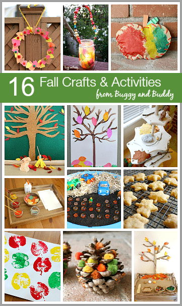 Our 16 Top Fall Crafts & Activities for Kids~ buggyandbuddy.com