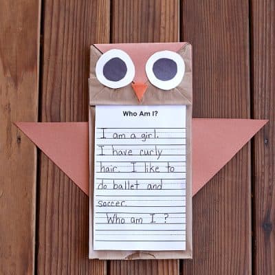 Who’s Who? Owl Craft for Kids