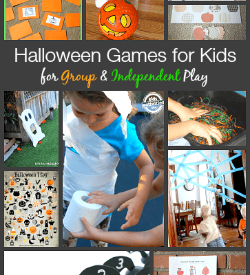 Halloween Games for Kids (for both Group Play and Independent Play)
