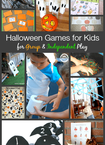 Halloween Games for Kids: For Both GROUP & INDEPENDENT Play! ~ BuggyandBuddy.com