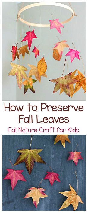 Pinspiration for Kids: Paper Leaves from Old Magazines (with printable)
