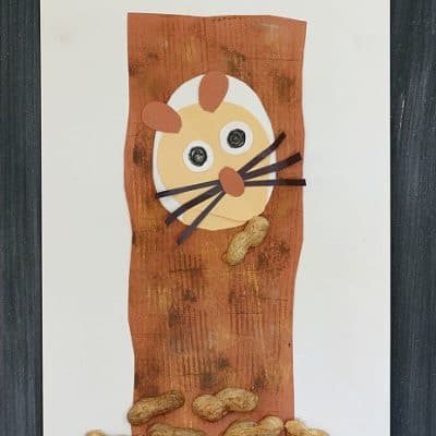Squirrel Craft for Kids Inspired by Nuts to You!