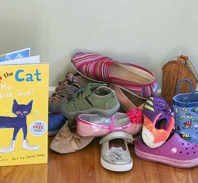 Pete the Cat Sorting Shoes Math Activity