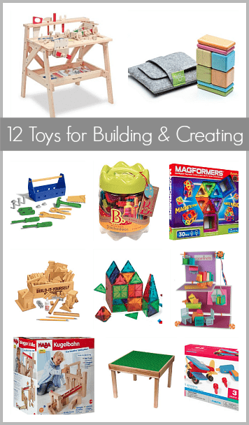 Gift Ideas for Kids: 12 Cool Building Toys~ BuggyandBuddy.com