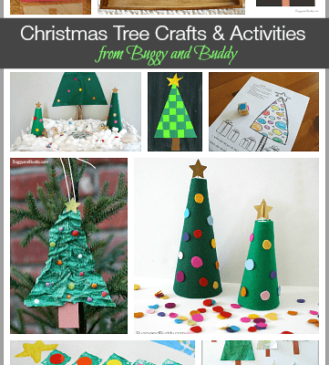 10+ Christmas Tree Crafts and Activities for Kids