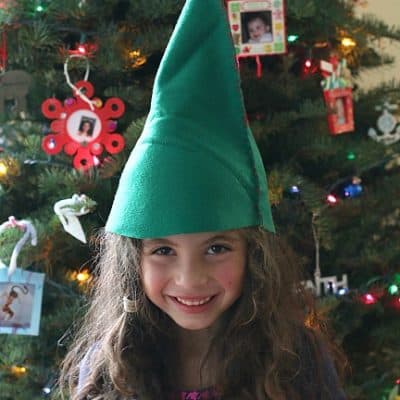 DIY Felt Elf Hat Sewing Project for Kids